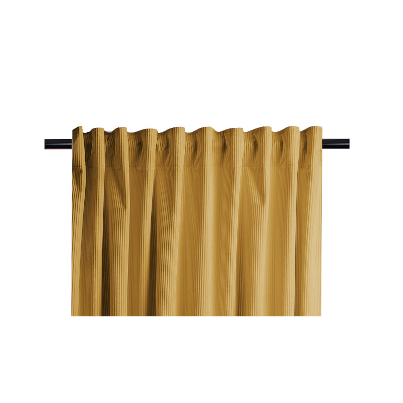 Zasłona z taśmą CASUAL CHIC 140x270 musz